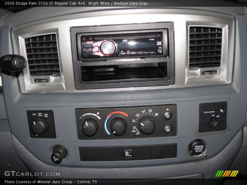 Controls of 2009 Ram 2500 ST Regular Cab 4x4