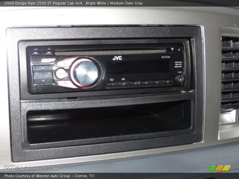 Bright White / Medium Slate Gray 2009 Dodge Ram 2500 ST Regular Cab 4x4
