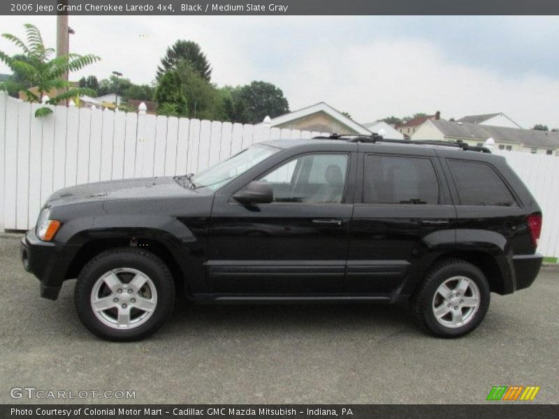 Black / Medium Slate Gray 2006 Jeep Grand Cherokee Laredo 4x4