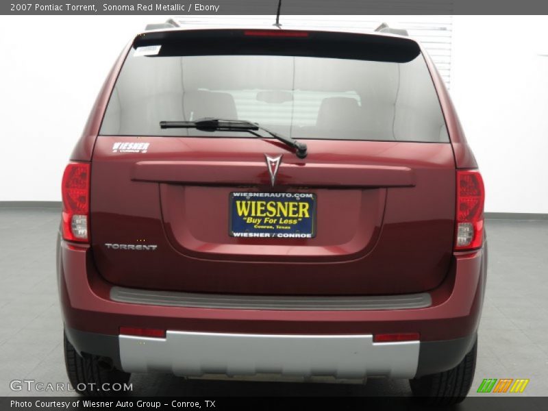 Sonoma Red Metallic / Ebony 2007 Pontiac Torrent