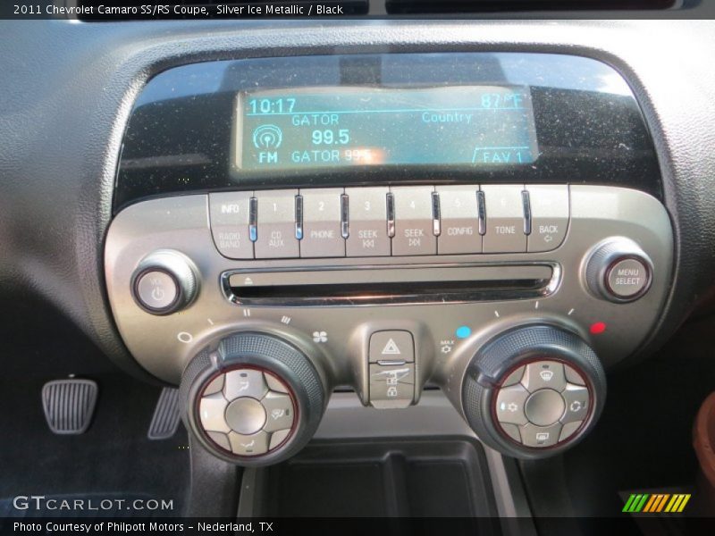 Silver Ice Metallic / Black 2011 Chevrolet Camaro SS/RS Coupe
