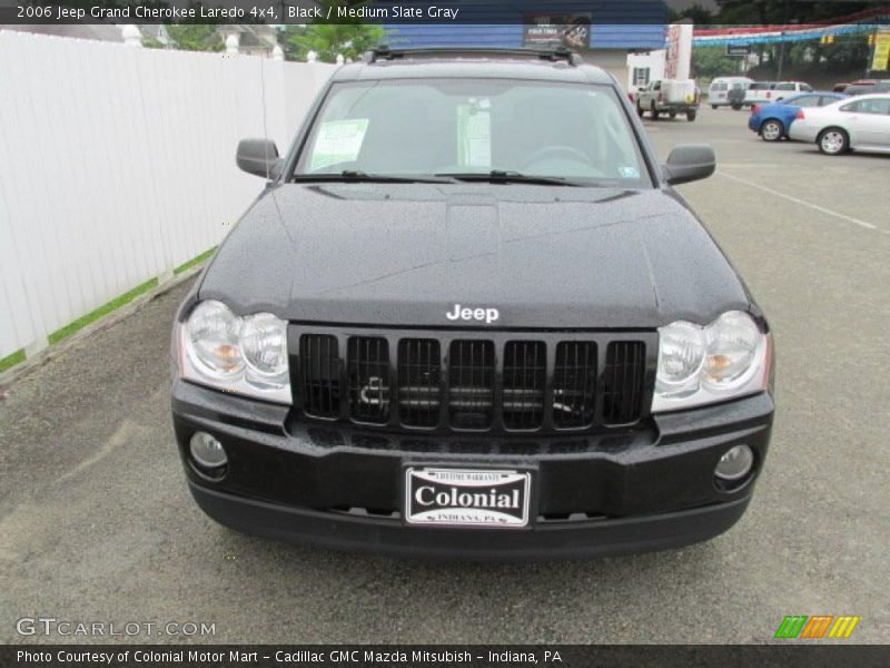 Black / Medium Slate Gray 2006 Jeep Grand Cherokee Laredo 4x4