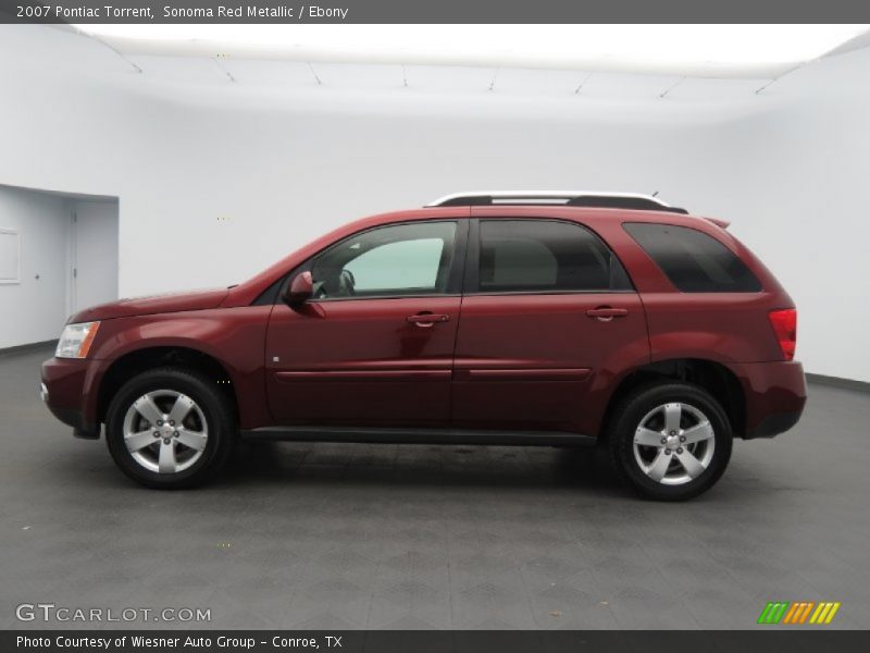 Sonoma Red Metallic / Ebony 2007 Pontiac Torrent