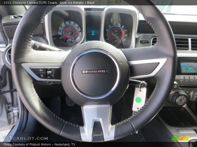 Silver Ice Metallic / Black 2011 Chevrolet Camaro SS/RS Coupe
