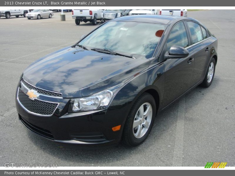 Black Granite Metallic / Jet Black 2013 Chevrolet Cruze LT