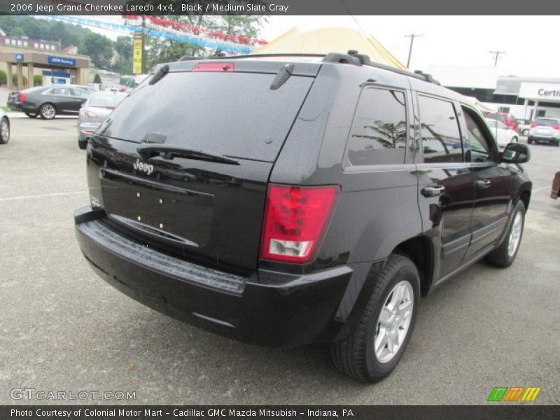 Black / Medium Slate Gray 2006 Jeep Grand Cherokee Laredo 4x4
