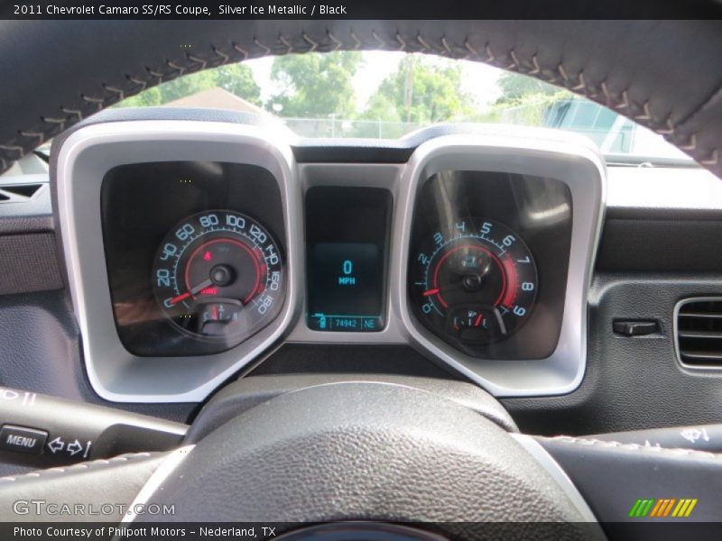 Silver Ice Metallic / Black 2011 Chevrolet Camaro SS/RS Coupe
