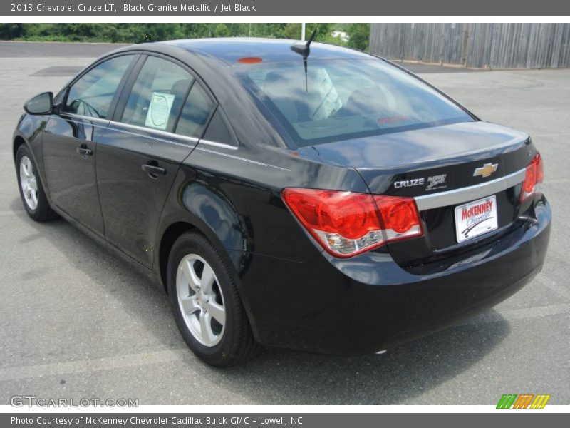 Black Granite Metallic / Jet Black 2013 Chevrolet Cruze LT