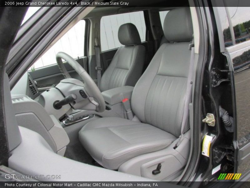 Black / Medium Slate Gray 2006 Jeep Grand Cherokee Laredo 4x4