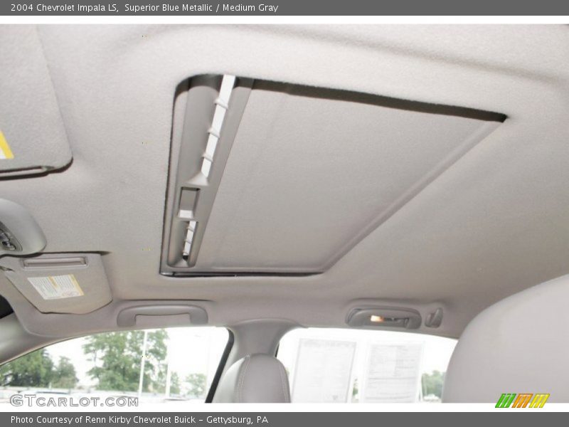 Superior Blue Metallic / Medium Gray 2004 Chevrolet Impala LS