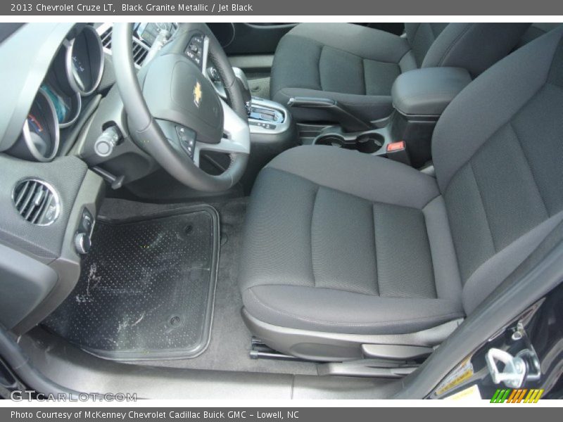 Black Granite Metallic / Jet Black 2013 Chevrolet Cruze LT