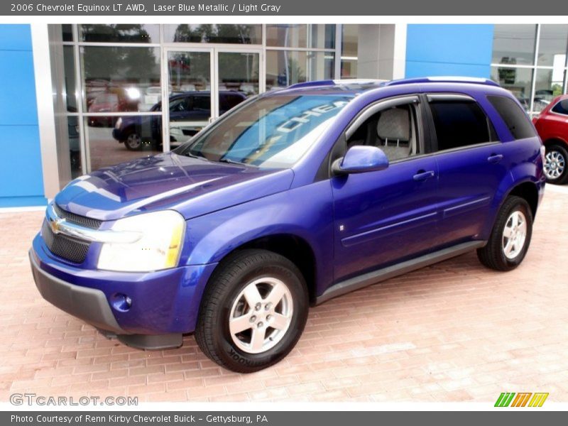 Laser Blue Metallic / Light Gray 2006 Chevrolet Equinox LT AWD