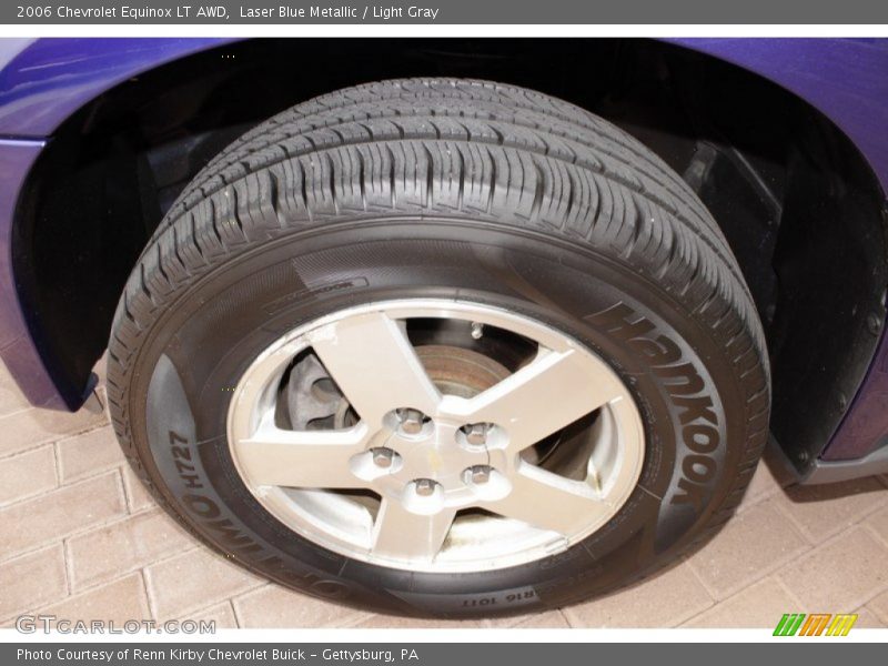 Laser Blue Metallic / Light Gray 2006 Chevrolet Equinox LT AWD