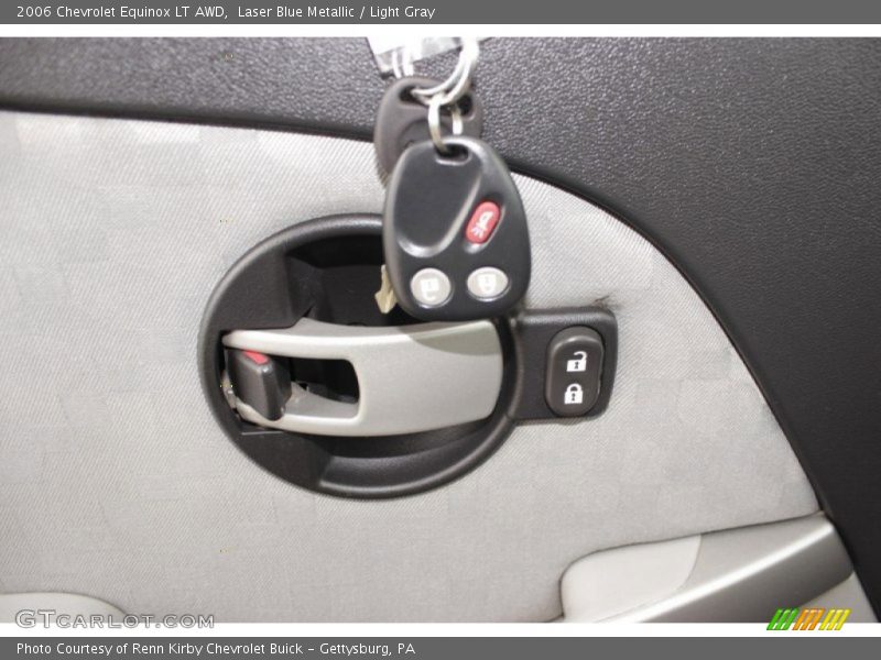 Laser Blue Metallic / Light Gray 2006 Chevrolet Equinox LT AWD