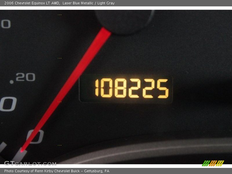 Laser Blue Metallic / Light Gray 2006 Chevrolet Equinox LT AWD