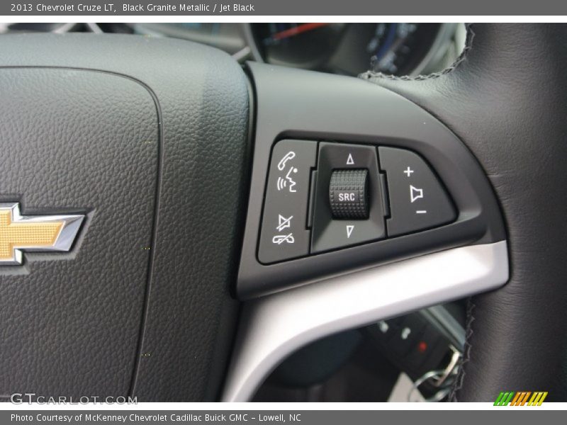 Black Granite Metallic / Jet Black 2013 Chevrolet Cruze LT