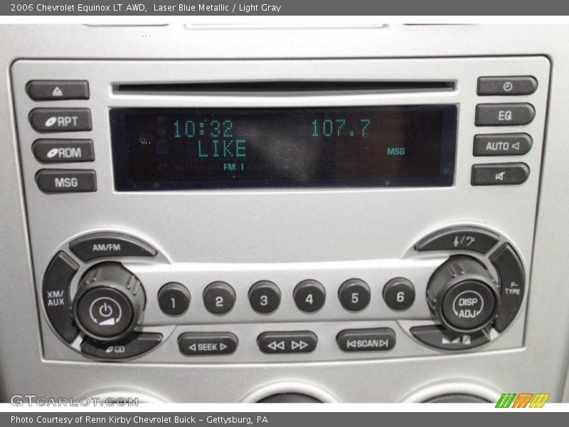 Laser Blue Metallic / Light Gray 2006 Chevrolet Equinox LT AWD