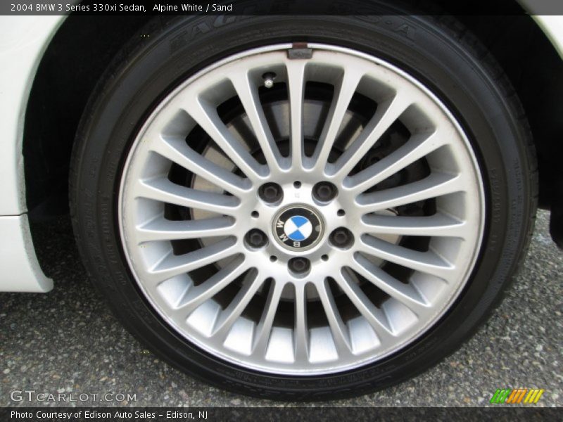 Alpine White / Sand 2004 BMW 3 Series 330xi Sedan