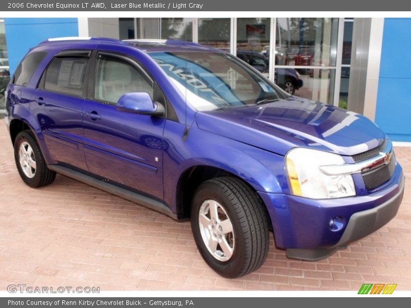 Laser Blue Metallic / Light Gray 2006 Chevrolet Equinox LT AWD