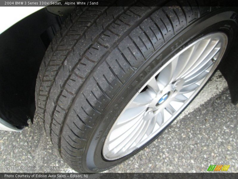 Alpine White / Sand 2004 BMW 3 Series 330xi Sedan
