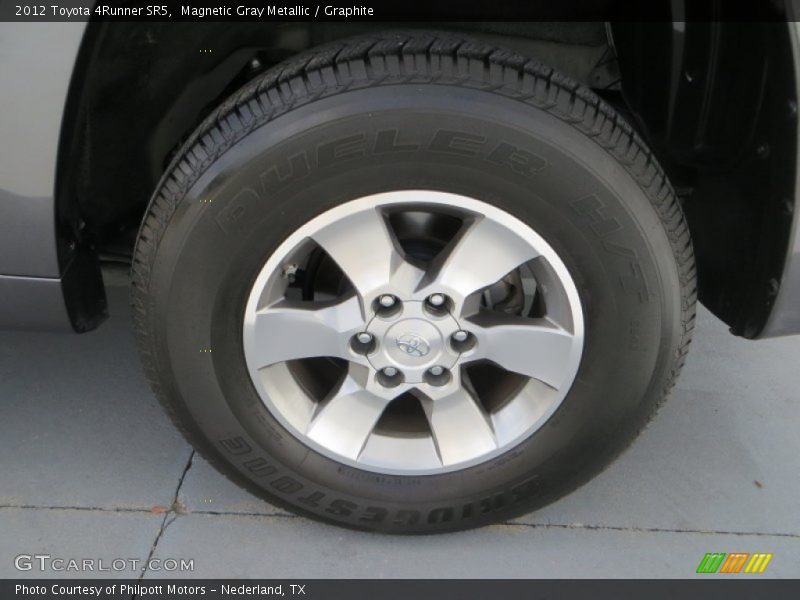 Magnetic Gray Metallic / Graphite 2012 Toyota 4Runner SR5