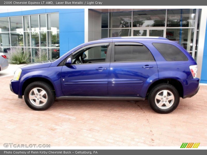 Laser Blue Metallic / Light Gray 2006 Chevrolet Equinox LT AWD