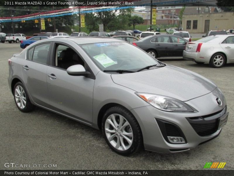 Front 3/4 View of 2011 MAZDA3 s Grand Touring 4 Door