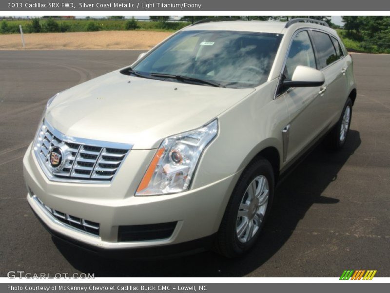 Silver Coast Metallic / Light Titanium/Ebony 2013 Cadillac SRX FWD