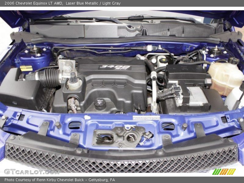 Laser Blue Metallic / Light Gray 2006 Chevrolet Equinox LT AWD