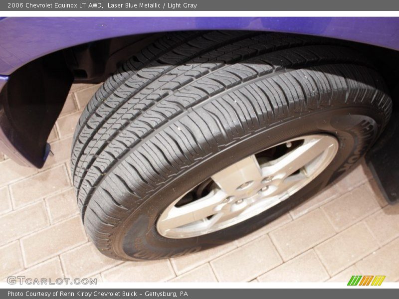Laser Blue Metallic / Light Gray 2006 Chevrolet Equinox LT AWD