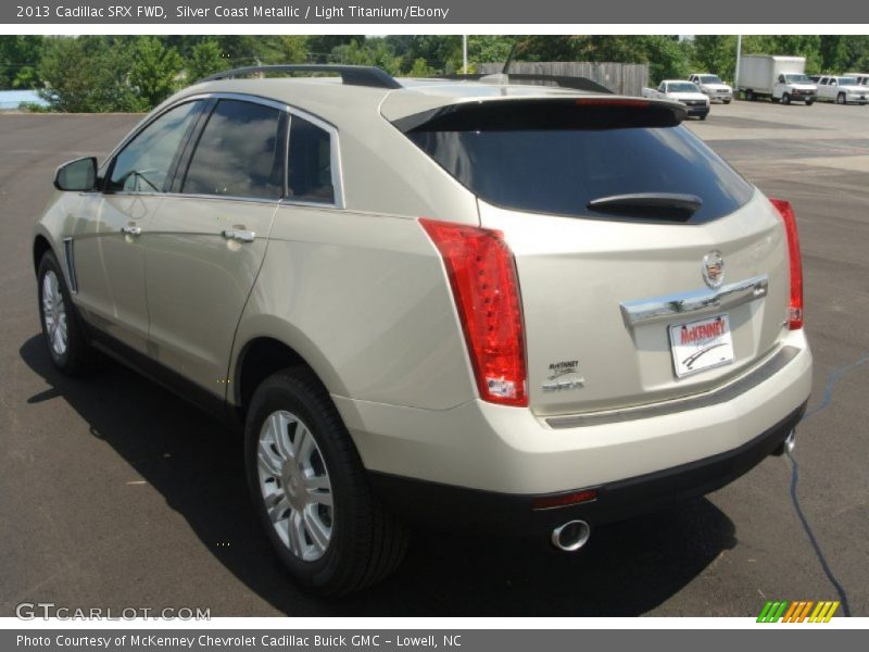 Silver Coast Metallic / Light Titanium/Ebony 2013 Cadillac SRX FWD