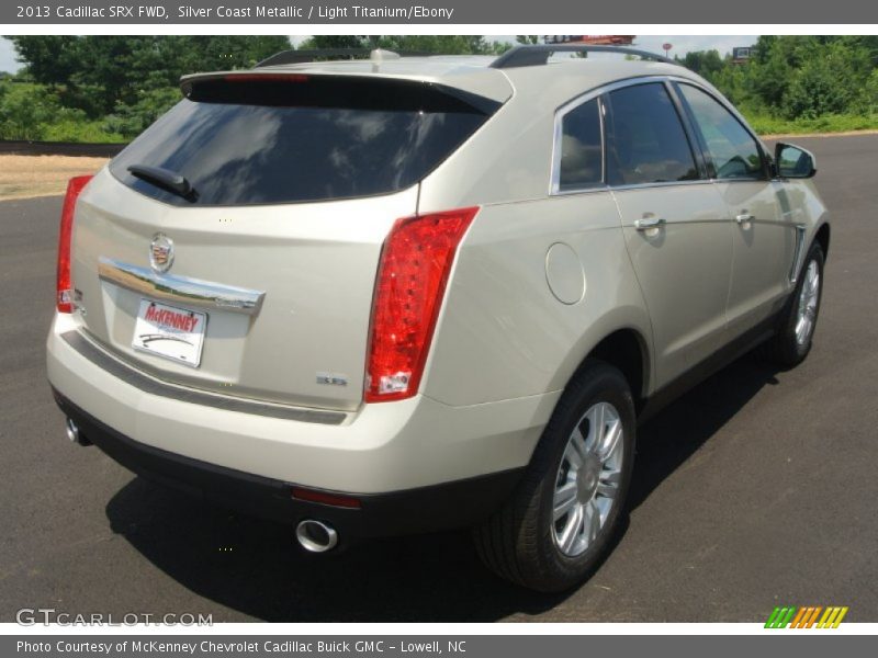 Silver Coast Metallic / Light Titanium/Ebony 2013 Cadillac SRX FWD