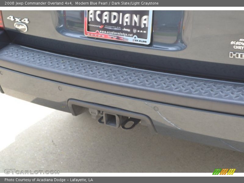 Modern Blue Pearl / Dark Slate/Light Graystone 2008 Jeep Commander Overland 4x4