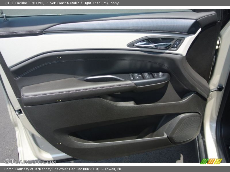 Silver Coast Metallic / Light Titanium/Ebony 2013 Cadillac SRX FWD