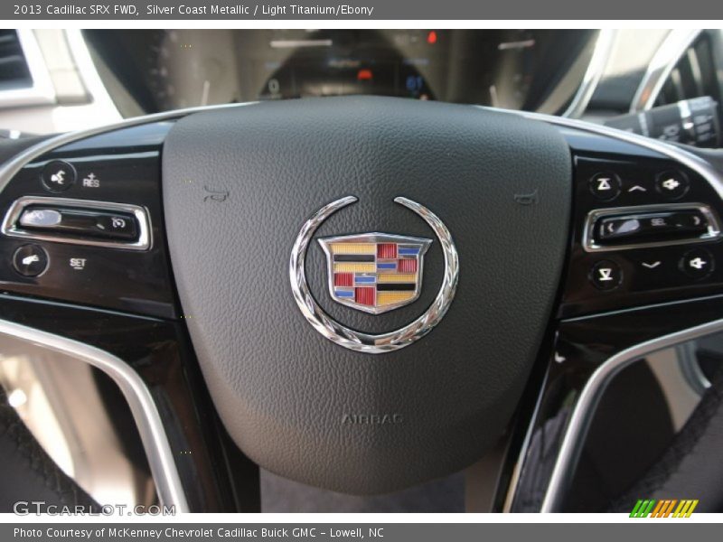 Silver Coast Metallic / Light Titanium/Ebony 2013 Cadillac SRX FWD