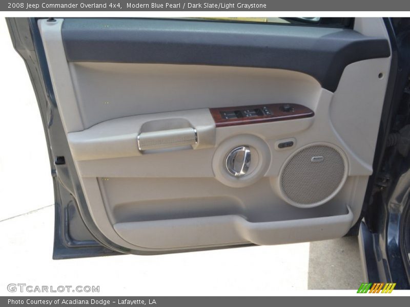 Modern Blue Pearl / Dark Slate/Light Graystone 2008 Jeep Commander Overland 4x4