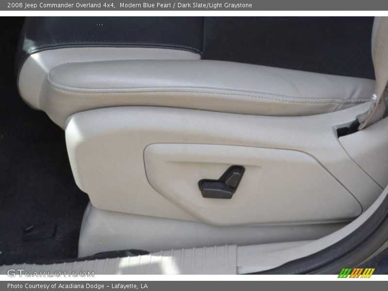 Modern Blue Pearl / Dark Slate/Light Graystone 2008 Jeep Commander Overland 4x4