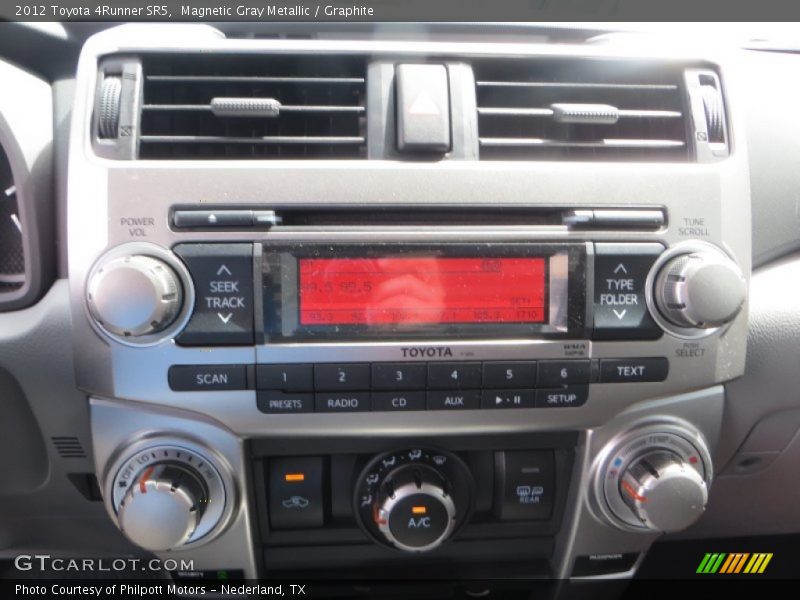 Magnetic Gray Metallic / Graphite 2012 Toyota 4Runner SR5