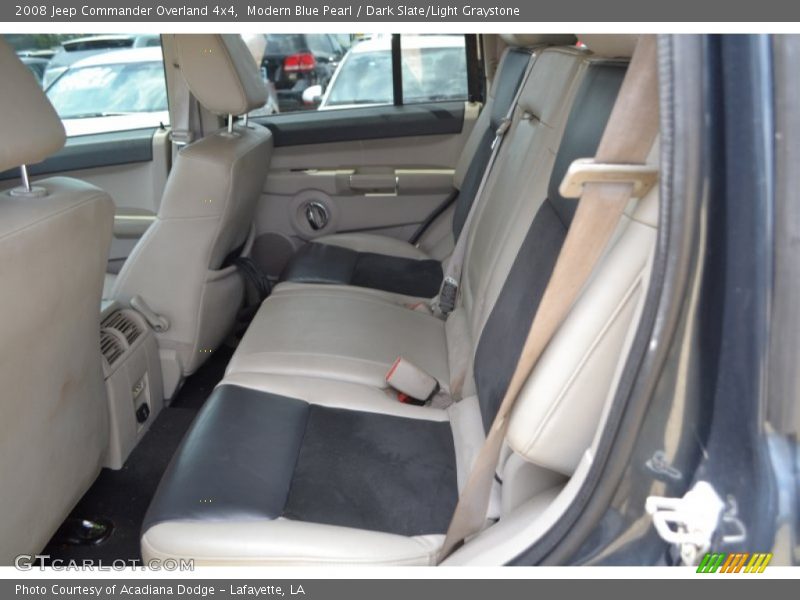 Modern Blue Pearl / Dark Slate/Light Graystone 2008 Jeep Commander Overland 4x4