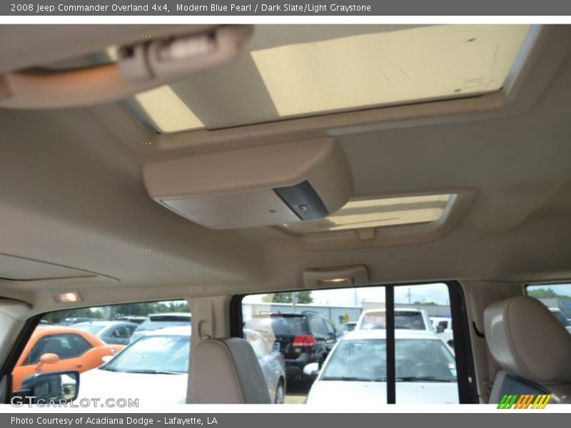 Modern Blue Pearl / Dark Slate/Light Graystone 2008 Jeep Commander Overland 4x4