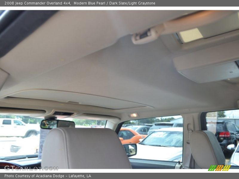 Modern Blue Pearl / Dark Slate/Light Graystone 2008 Jeep Commander Overland 4x4