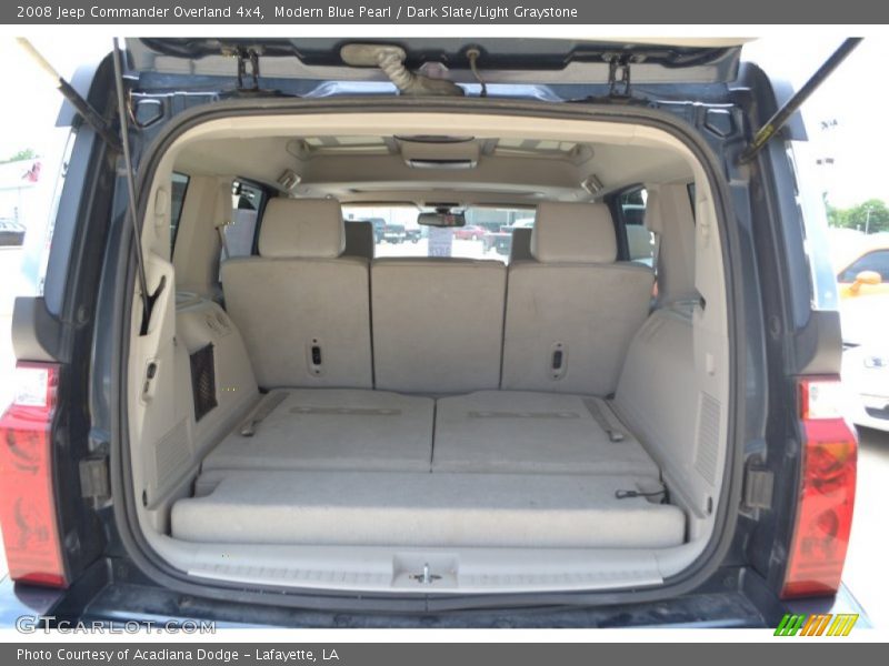 Modern Blue Pearl / Dark Slate/Light Graystone 2008 Jeep Commander Overland 4x4