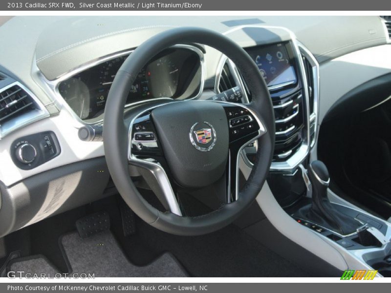Silver Coast Metallic / Light Titanium/Ebony 2013 Cadillac SRX FWD
