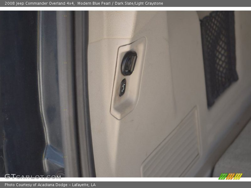 Modern Blue Pearl / Dark Slate/Light Graystone 2008 Jeep Commander Overland 4x4