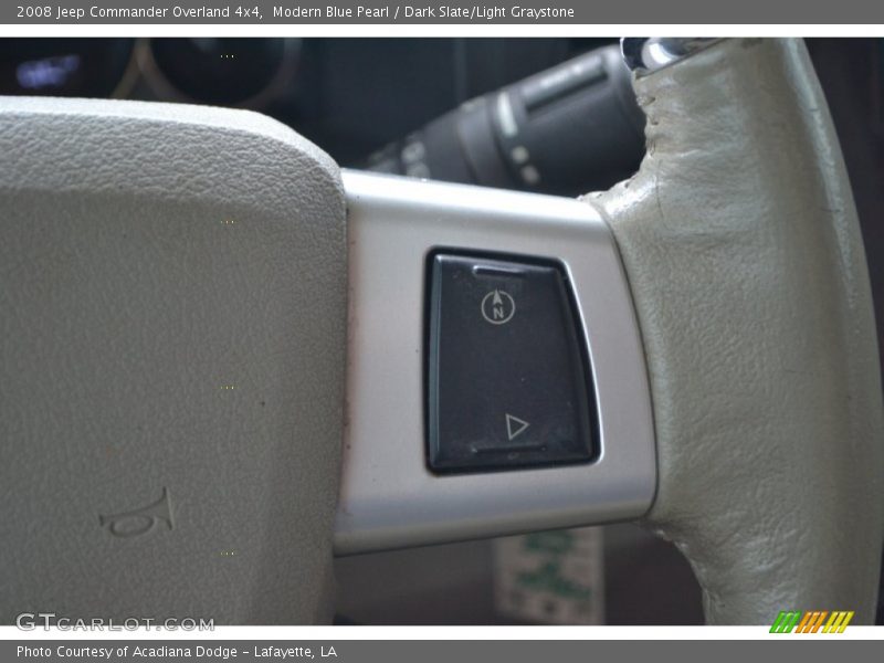 Modern Blue Pearl / Dark Slate/Light Graystone 2008 Jeep Commander Overland 4x4