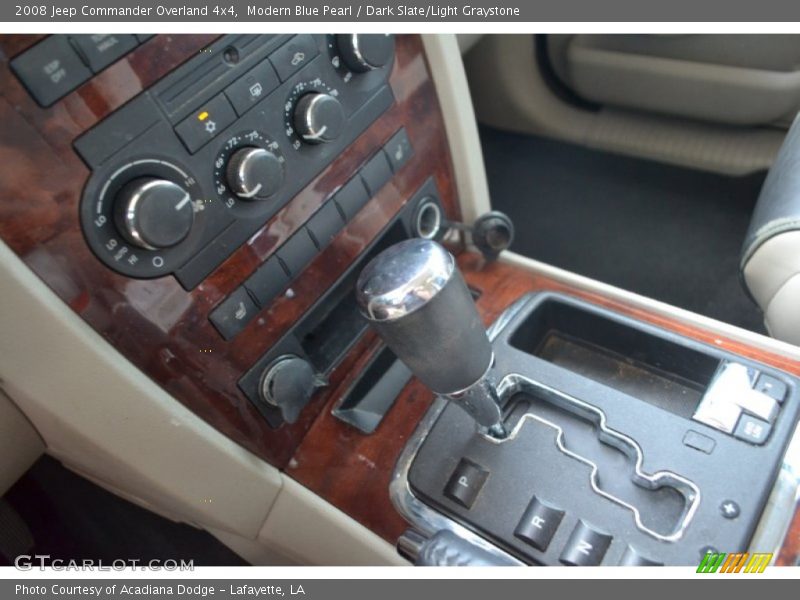 Modern Blue Pearl / Dark Slate/Light Graystone 2008 Jeep Commander Overland 4x4