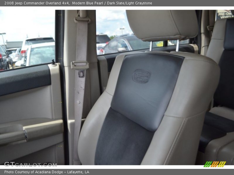 Modern Blue Pearl / Dark Slate/Light Graystone 2008 Jeep Commander Overland 4x4