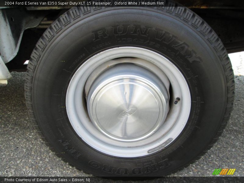 Oxford White / Medium Flint 2004 Ford E Series Van E350 Super Duty XLT 15 Passenger
