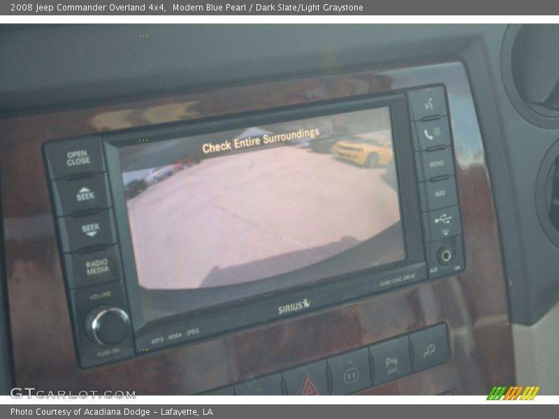 Modern Blue Pearl / Dark Slate/Light Graystone 2008 Jeep Commander Overland 4x4