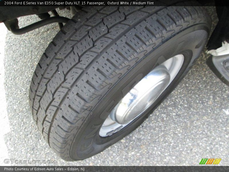 Oxford White / Medium Flint 2004 Ford E Series Van E350 Super Duty XLT 15 Passenger